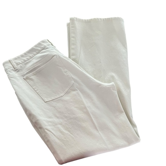 Vintage Classiques Entier Women’s White Denim Jeans - Picture 3 of 5